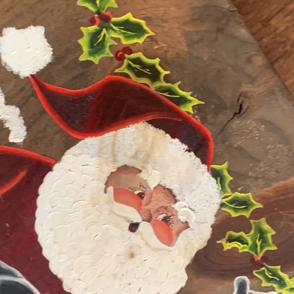 70's Hand Painted Santa Sleigh - Picture 2 of 9